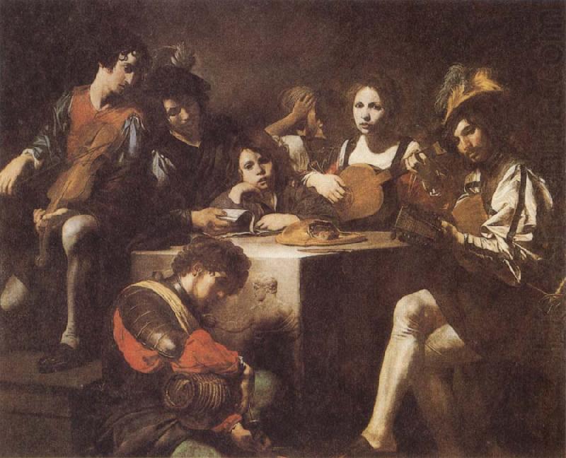 The Concert, VALENTIN DE BOULOGNE